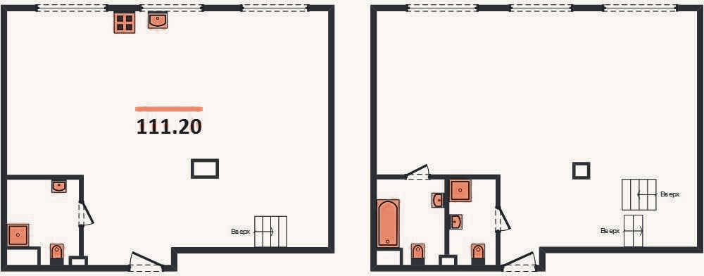 Планировка: 4+ к, 111,2 м²