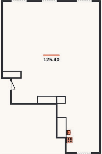 Планировка: 3-к, 125,4 м²