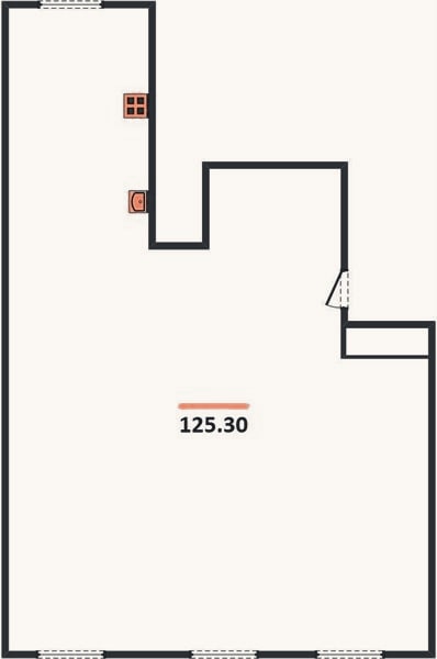 Планировка: 3-к, 125,3 м²