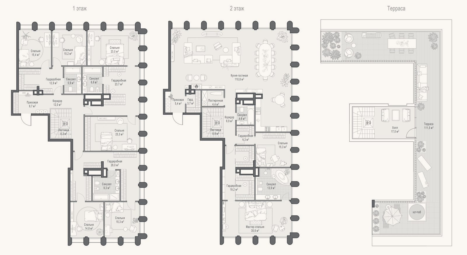 Планировка: Своб. план., 450,4 м²