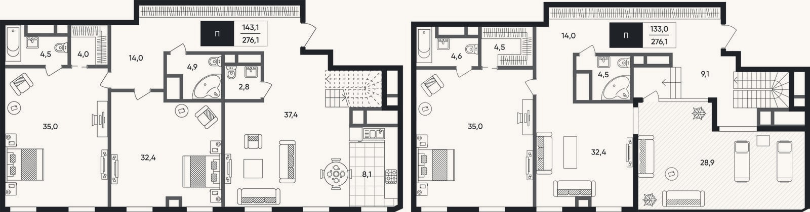 Планировка: Своб. план., 247,2 м²
