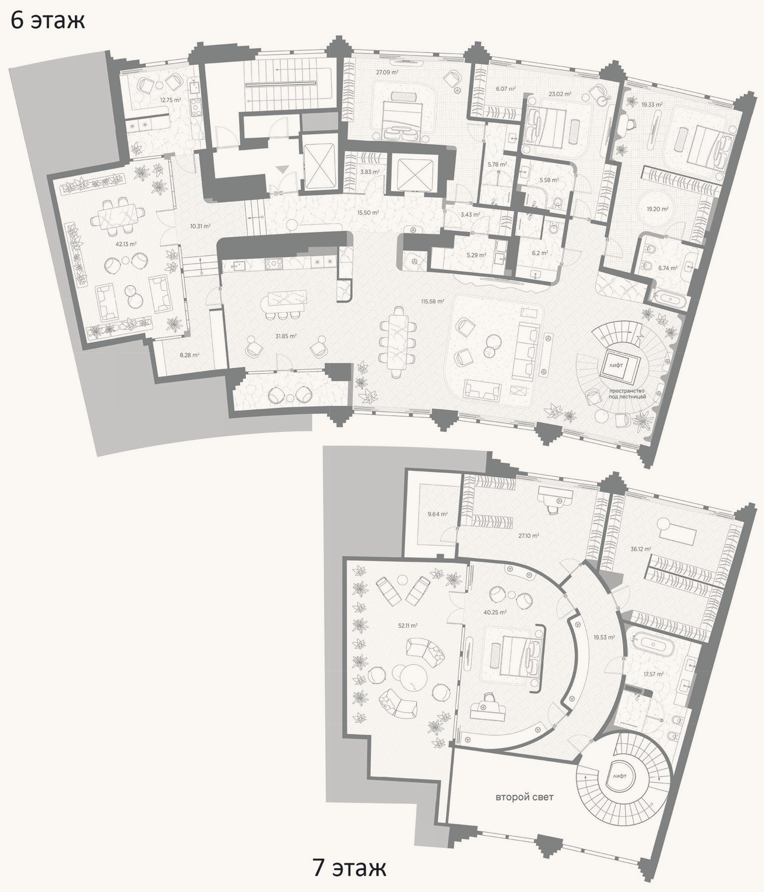 Планировка: 4+ к, 476,4 м²